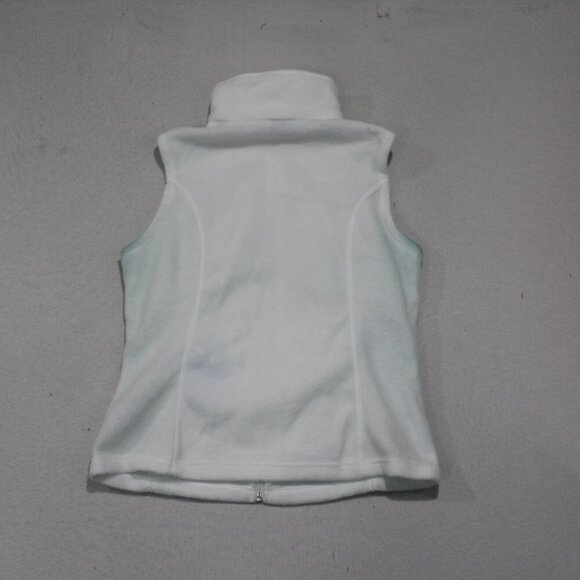 Columbia Women White Sweater Vest Sleeveless Size Medium - Picture 2 of 9